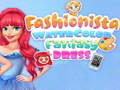 Peli Fashionista Watercolor Fantasy Dress