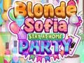 Peli Blonde Sofia Stay at Home Party