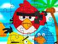 Peli Funny Birds Pop It Jigsaw