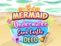 Peli Mermaid Underwater Sand Castle Deco