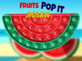 Peli Fruits Pop It Jigsaw