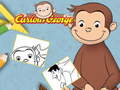 Peli Curious George Coloring Book