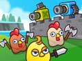 Peli Merge Cannon: Chicken Defense
