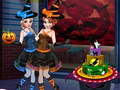 Peli Halloween dress up game
