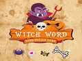 Peli Witch Word Halloween Puzzel Game