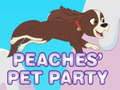 Peli Peaches' pet party