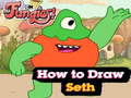 Peli The Fungies How to Draw Seth
