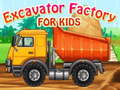 Peli Excavator Factory For Kids