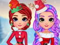 Peli Rainbow Girls Christmas Outfits