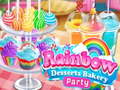 Peli Rainbow Desserts Bakery Party