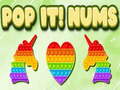 Peli Pop It! Nums 