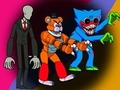 Peli Monsters Attack Among Us Squad