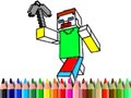 Peli Back to School: Minecraft Coloring