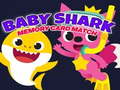 Peli Baby Shark Memory Card Match