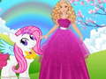 Peli Barbie and Pony Dressup