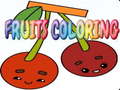 Peli FRUITS COLORING