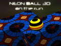 Peli Neon Ball 3d on the run