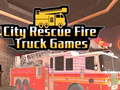 Peli City Rescue Fire Truck Games