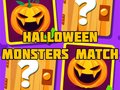 Peli Halloween Monsters Match