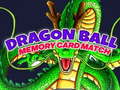Peli Dragon Ball memory card match
