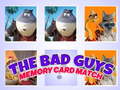 Peli The Bad Guys Memory Card Match