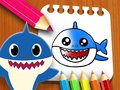 Peli Baby Shark Coloring Book