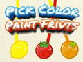 Peli Pick Color Paint Fruits
