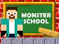 Peli Herobrine vs Monster School