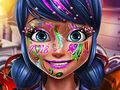 Peli Dotted girl new year makeup