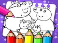 Peli Peppa Pig Coloring Book