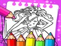 Peli Barbie Coloring Book 