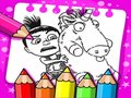Peli Despicable Me Printable Coloring Book