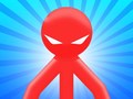 Peli Red Stickman vs Monster School