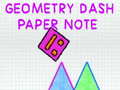 Peli Geometry Dash Paper Note