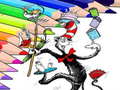 Peli Coloring Book for Cat In The Hat
