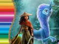 Peli Coloring Book for Raya And The Last Dragon