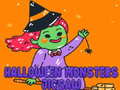 Peli Halloween Monsters Jigsaw