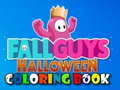 Peli Fall Guys Halloween Coloring Book