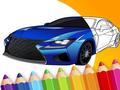 Peli Japanese Luxury Cars Coloring Book 