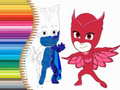 Peli Coloring Book for PJ Masks