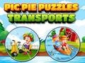 Peli Pic Pie Puzzles Transports