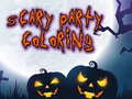 Peli Scary Party Coloring