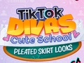 Peli TikTok Divas Cute School Pleated Skirt Looks