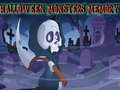 Peli Halloween Monsters Memory