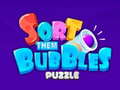 Peli Sort Them Bubbles Puzzle
