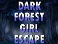 Peli Dark Forest Girl Escape 