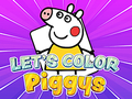 Peli Let's Color Piggys
