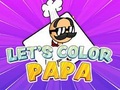 Peli Let's Color Papa