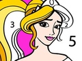 Peli Princess Coloring By Number