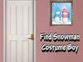 Peli Find Snowman Costume Boy